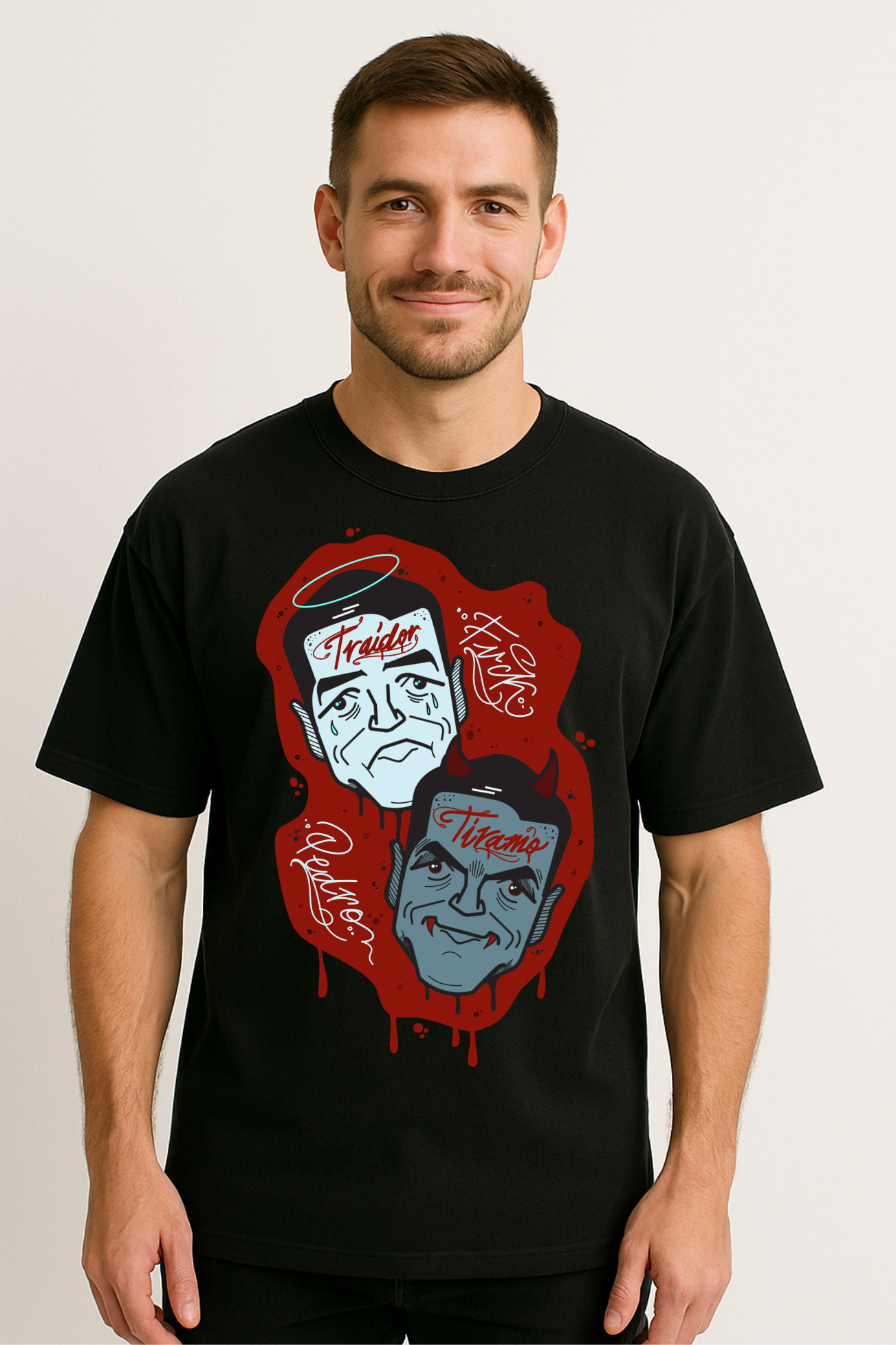 Fvck Pedro Camiseta Oversize