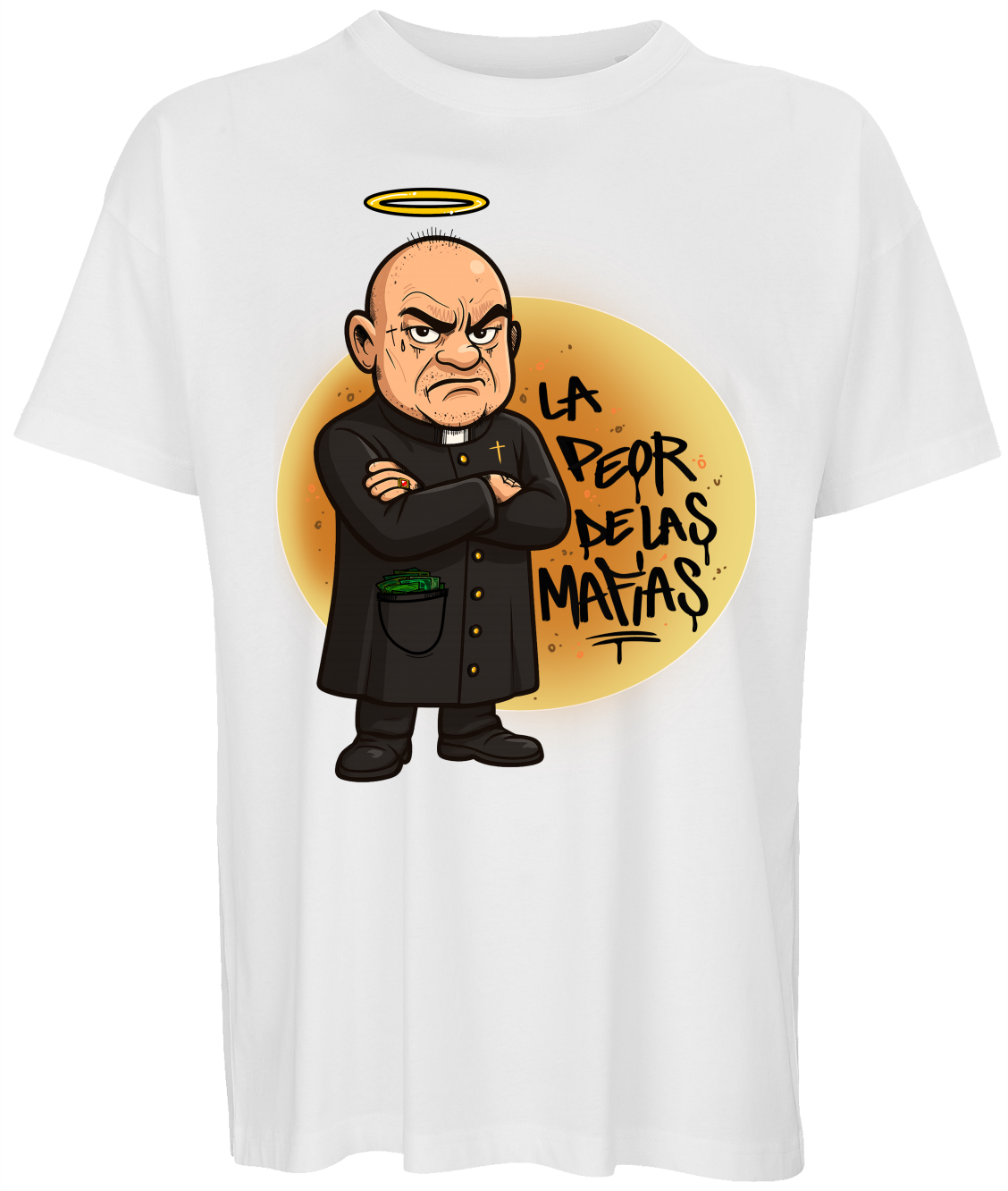 El Santo Padre Camiseta Oversize