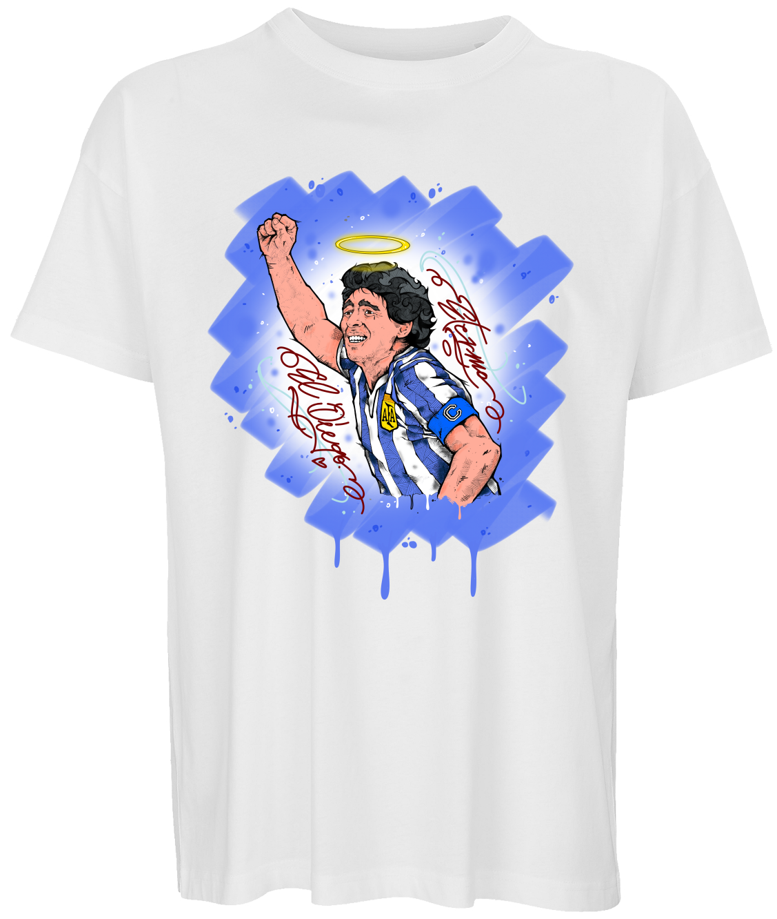 Maradona Camiseta Oversize