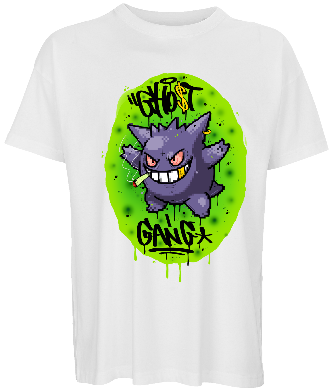 Ghost Gang Camiseta Oversize