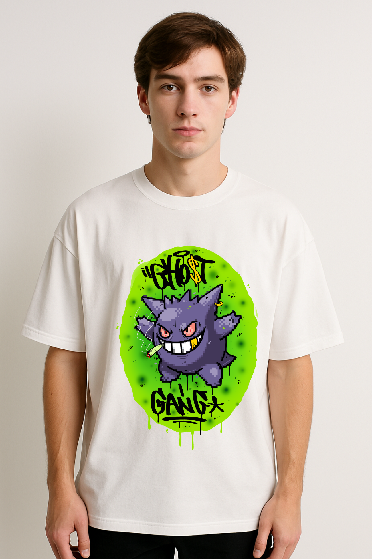 Ghost Gang Camiseta Oversize