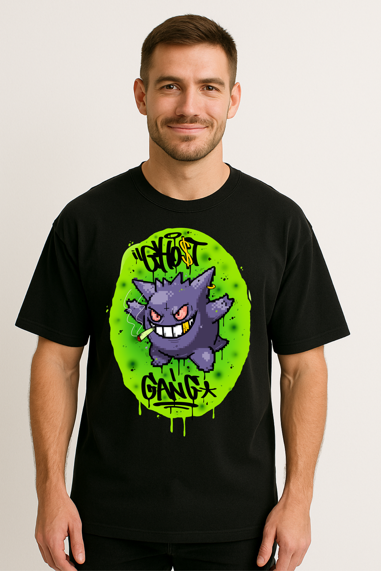 Ghost Gang Camiseta Oversize