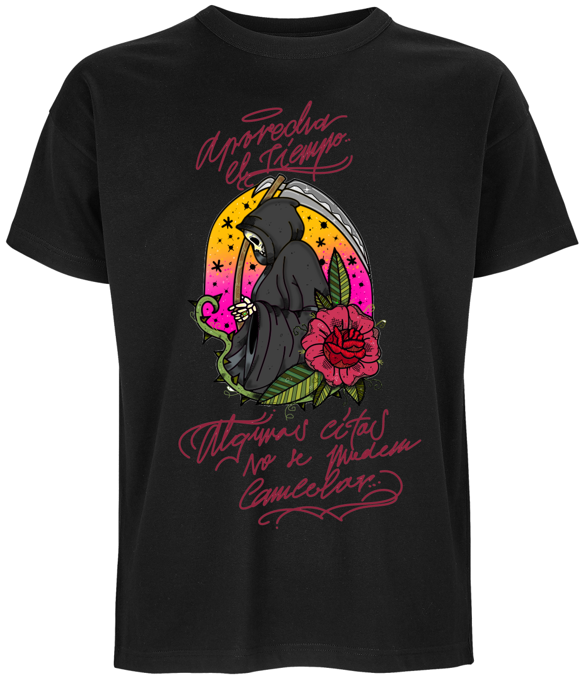 Memento Mori Camiseta Oversize