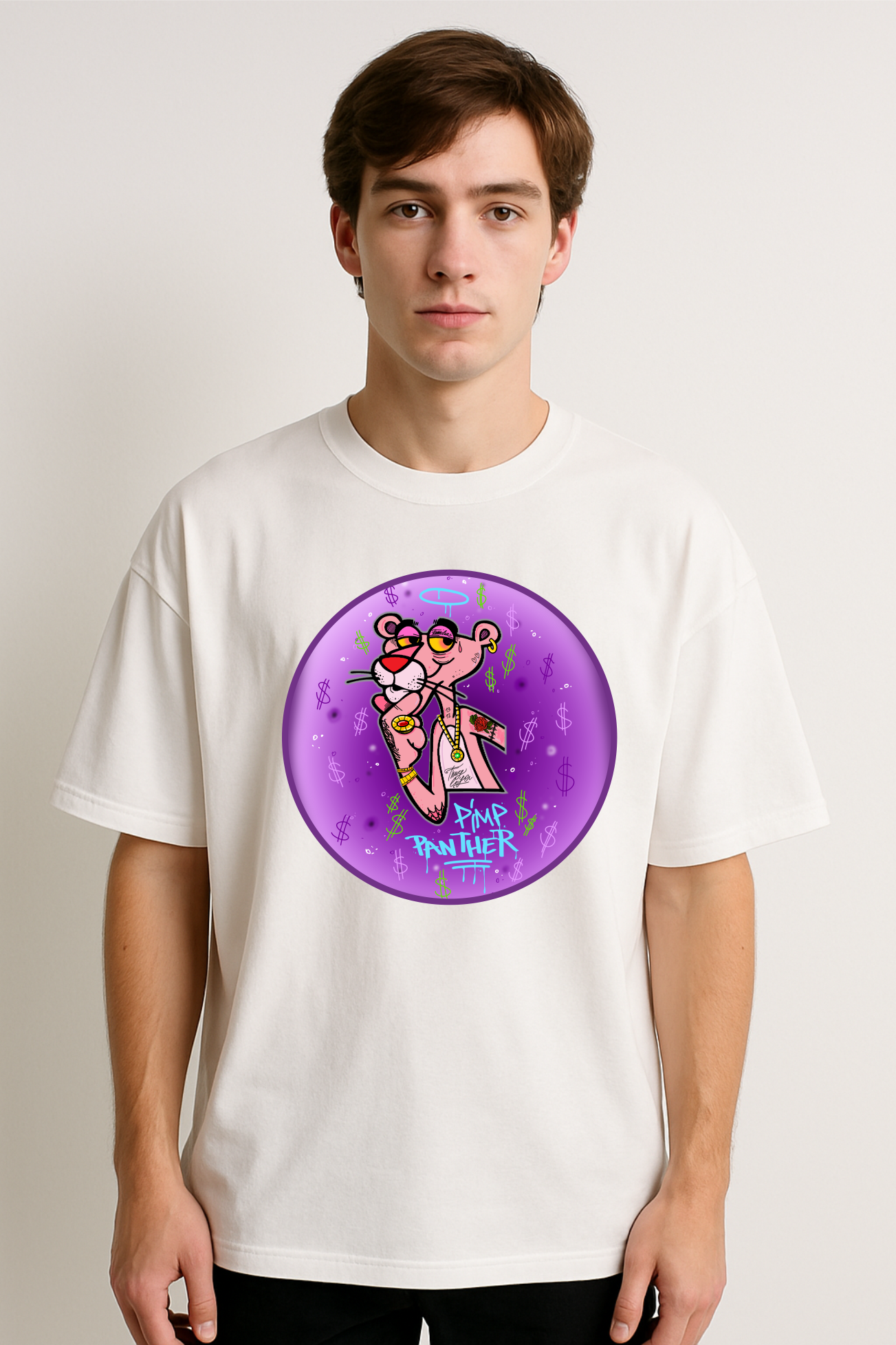 PimP Panther Camiseta Oversize