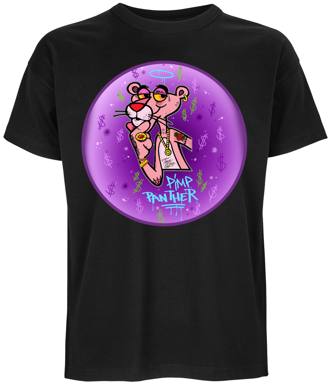 PimP Panther Camiseta Oversize