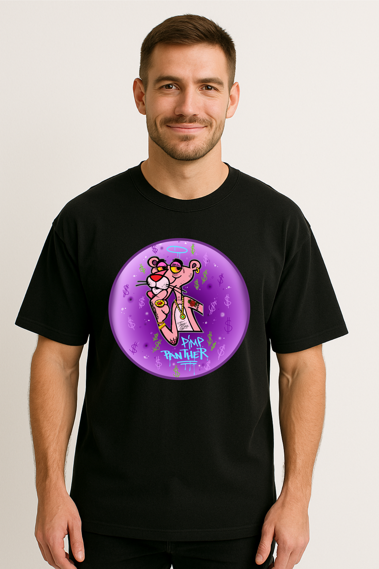 PimP Panther Camiseta Oversize