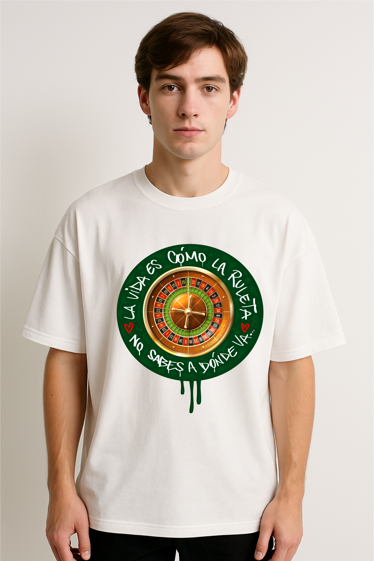 Roulette Camiseta Oversize