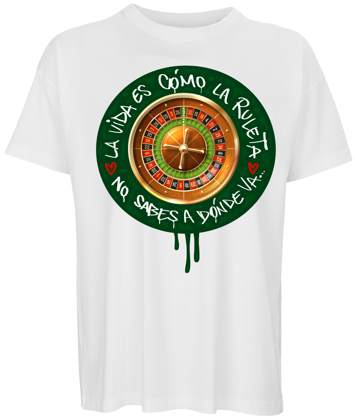 Roulette Camiseta Oversize