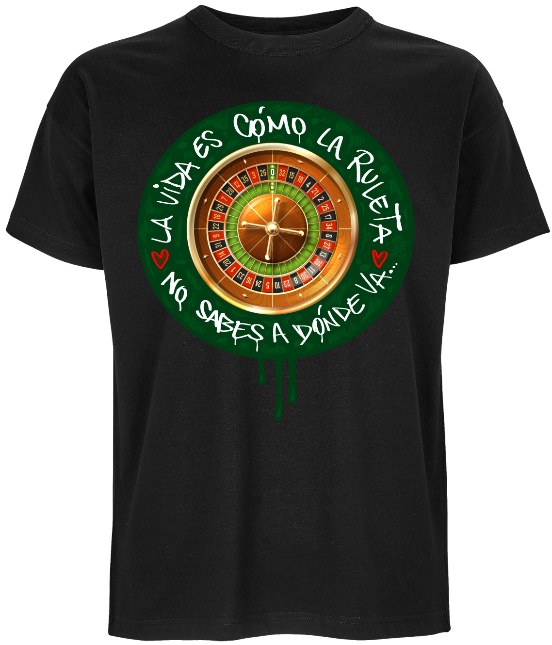 Roulette Camiseta Oversize
