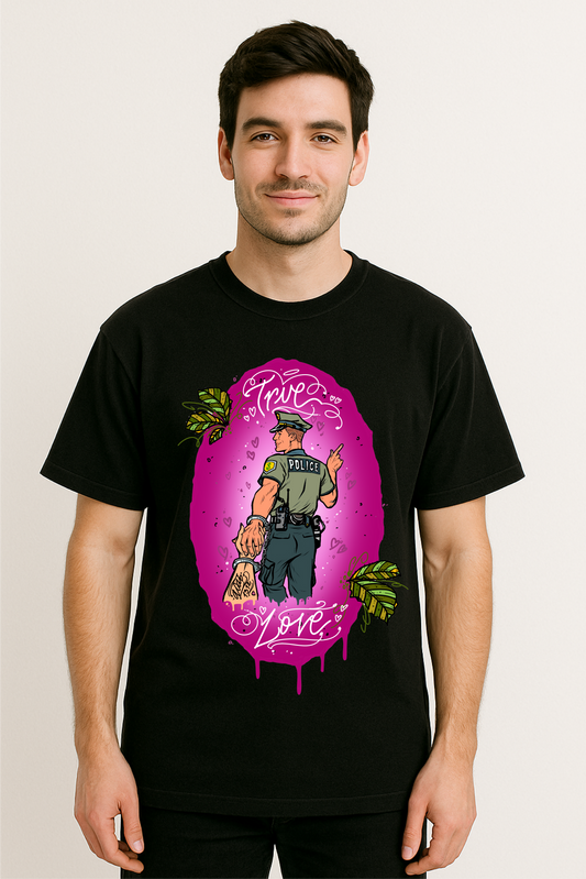 True Love Camiseta Oversize