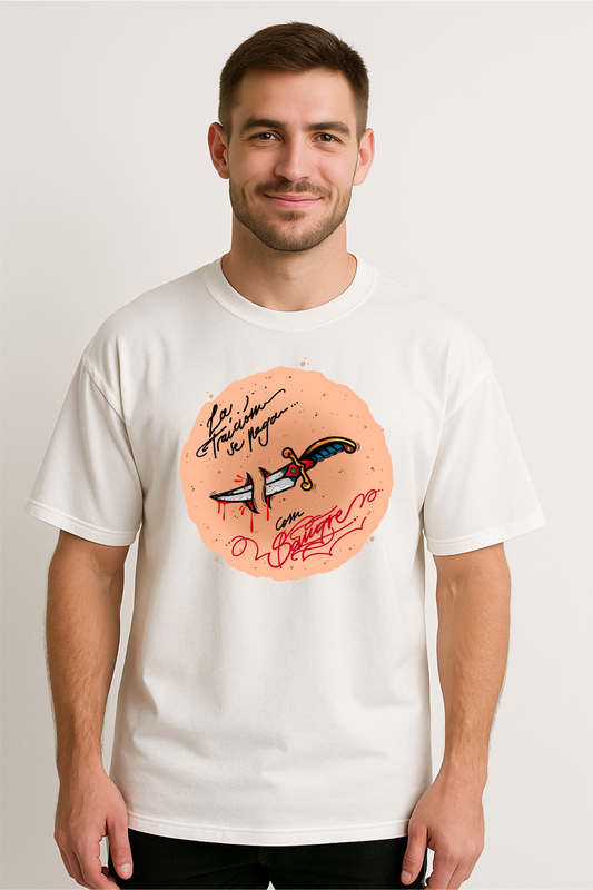 Traición Camiseta Oversize
